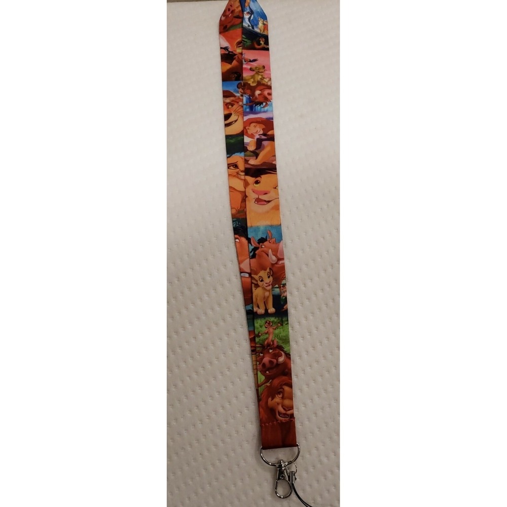 Disney Lion King Movie Animation Pin Trading Neck Lanyard ID Keys NEW 036